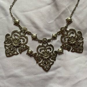 Silver Statement Necklace